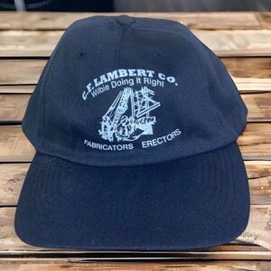 ❤️ Vinage C.F. Lambert & Co Fabricators Erectors Business Hat Cap Adjustable‎ OS
